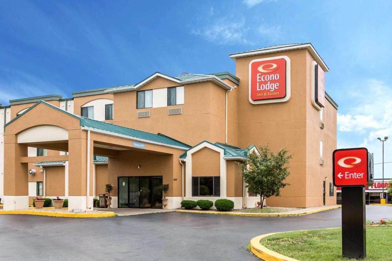 Econo Lodge Inn & Suites Peoria Illinois Екстер'єр фото